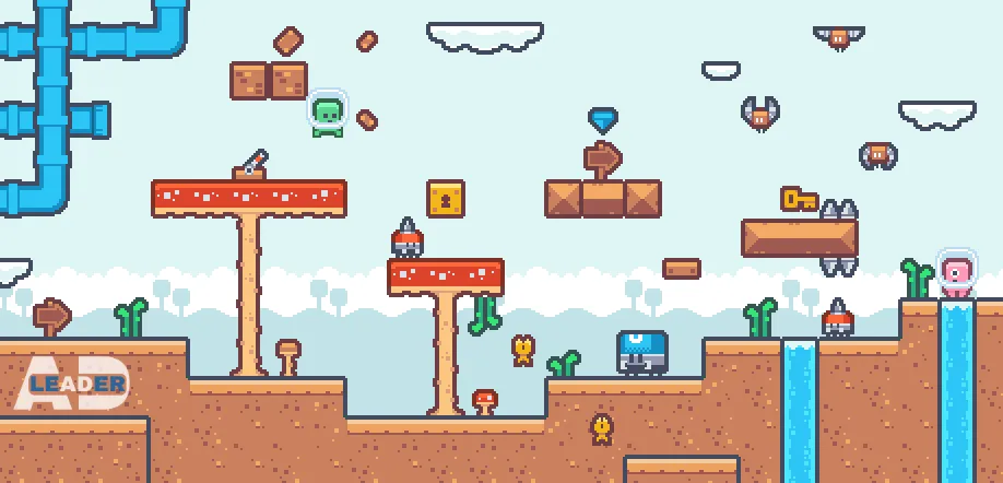 LEADER AD game development portfolio