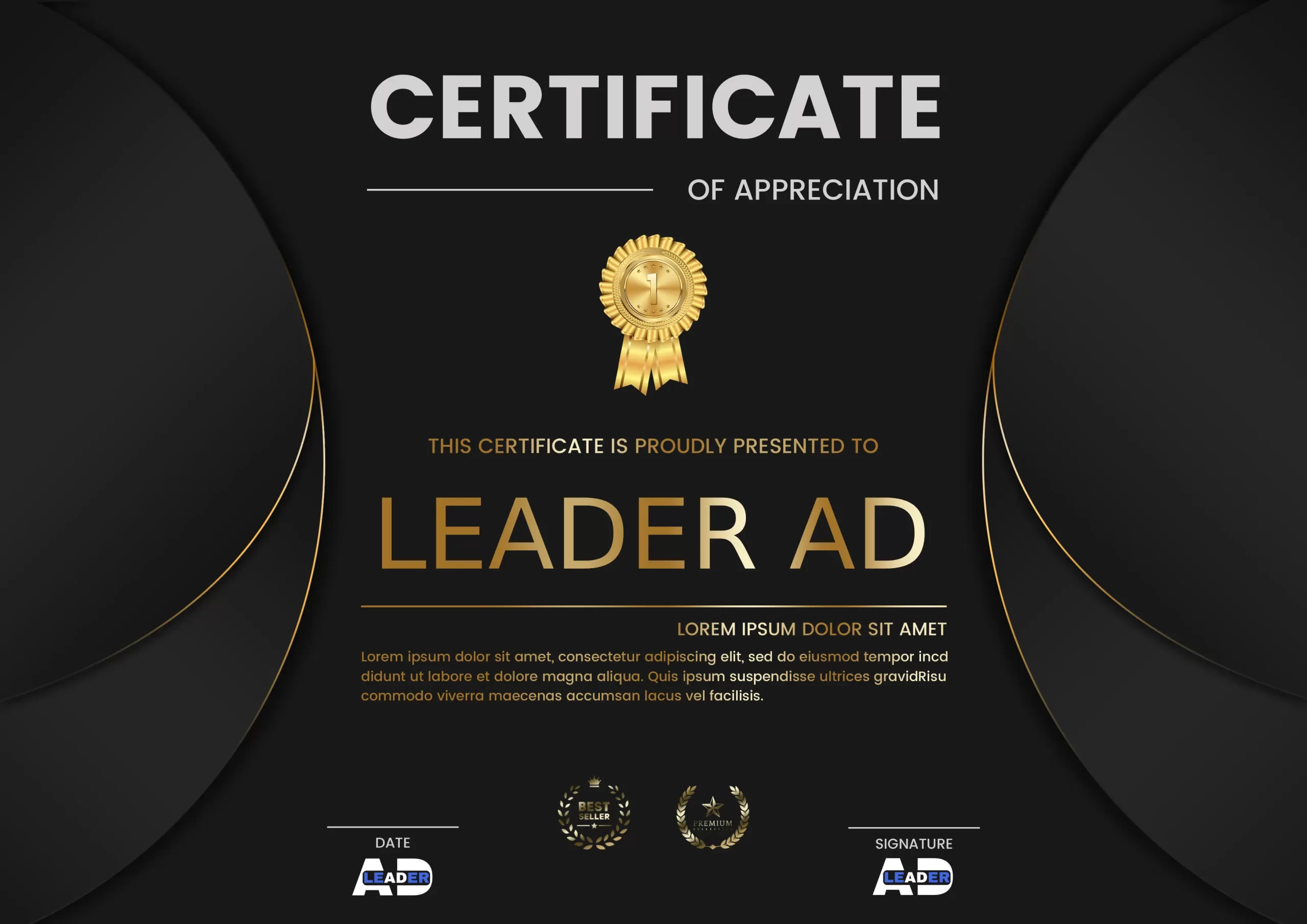 LEADER AD graphic design portfolio