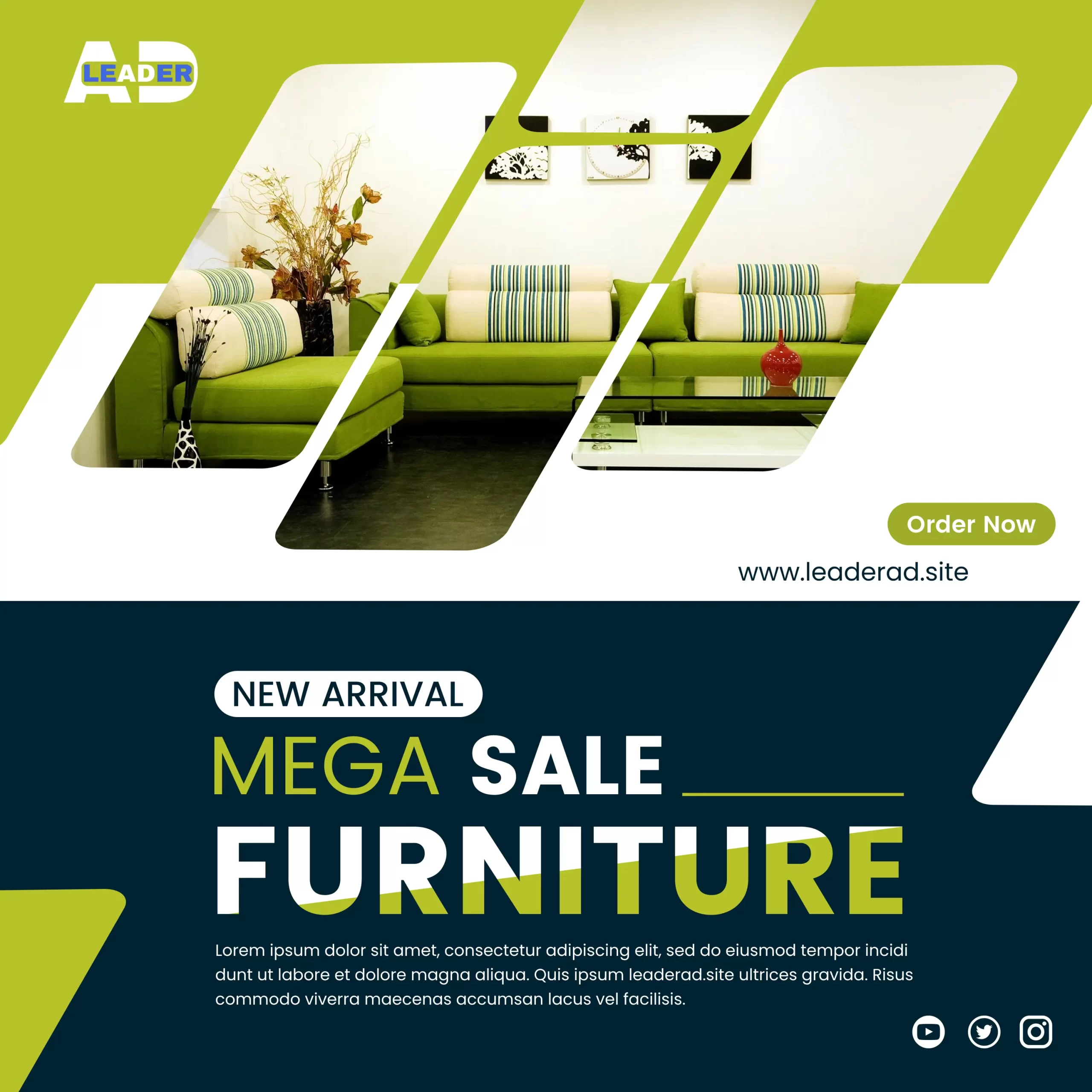 LEADER AD graphic design portfolio