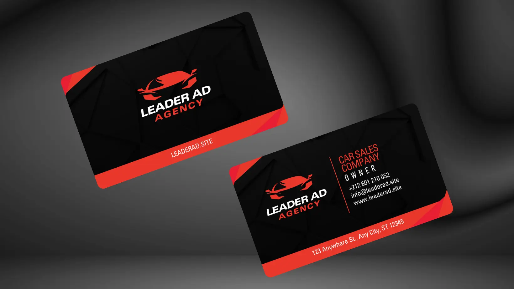 LEADER AD graphic design portfolio